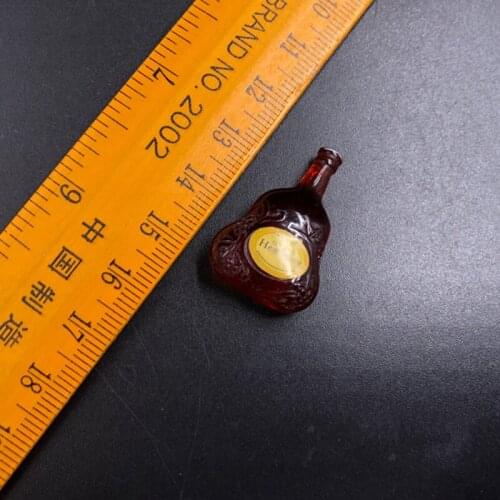 1PC Plastic Mini Foreign Wine Bottle Models for 12''Body DIY Accessories