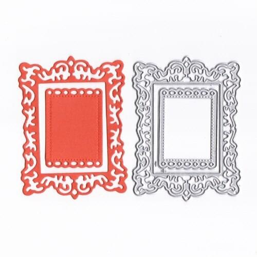 Flower frame DIY embossing knife die