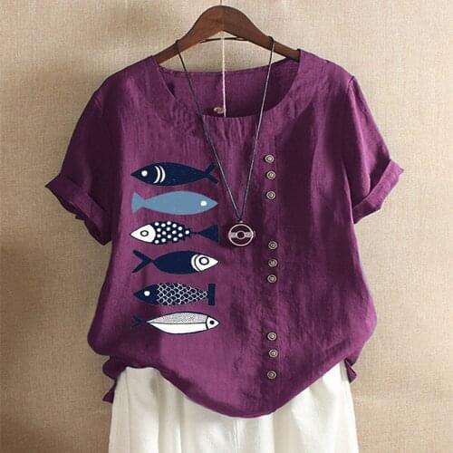Skoonlado Women's Short Shirts