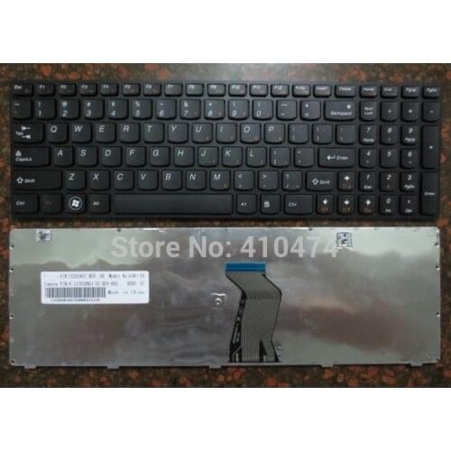 SSEA New Laptop US Keyboard for Lenovo G580 Z580 V580 G580A V580A G585 G585A G590