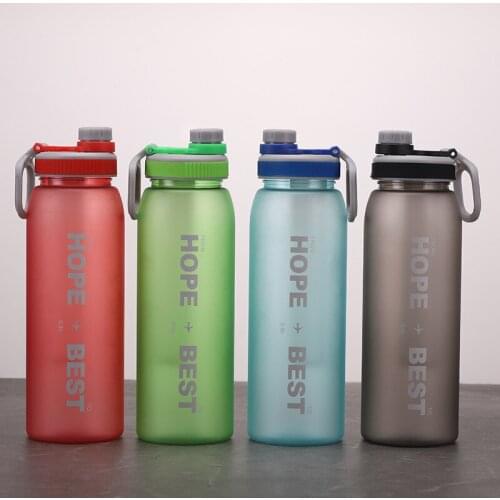 Outdoor portable sports kettle large capacity plastic new anti falling space gift cup