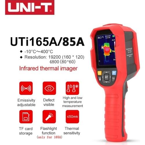 UNI-T Infrared Thermal Imager Handheld Industrial Thermal Camera HD IP65 PC Floor Heating Test Temperature Thermal Imaging