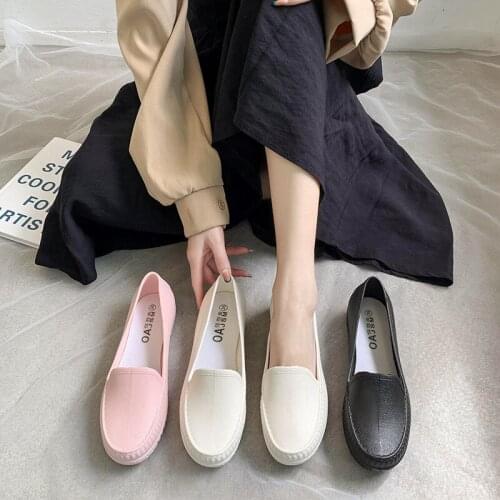 Womens Summer Sports Shoes, Flat Shoes, Womens Loafers, Walking Shoes, Womens Outdoor PU Surface Soft-soled Sports Shoes