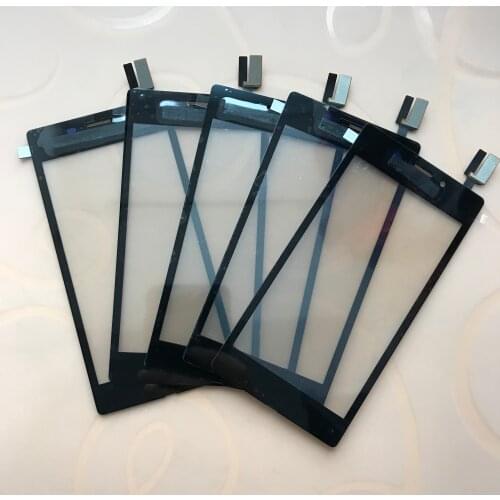 5 Pcs/lot For M2 Aqua D2403 D2406 4G / LTE Front Touch Screen Digitizer Panel Glass Sensor