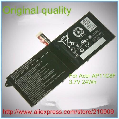 3.7V 24Wh New Original Laptop Battery AP11C3F for t AP11C8F Batteries Batteria Free shipping