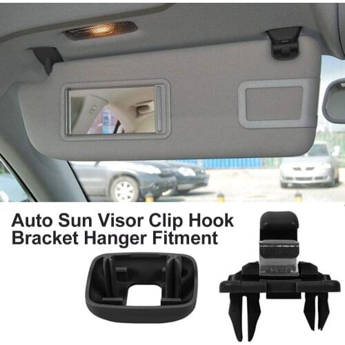Auto Sun Visor Clip Hook Bracket Hanger for Audi A1 A3 A4 A5 Q3 Q5(8E0 857 562)A7 B6 B7 B8 S4 S5 car styling