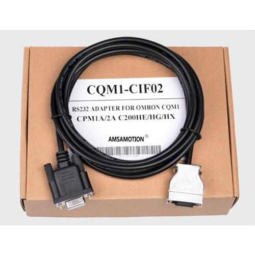 CQM1-CIF02 9pin female interface PLC Programming cable for OMRON CPM1A/2A CQM1 C200HS series