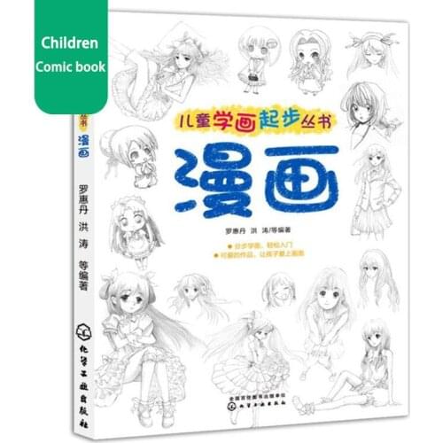 Manga Books kids Learn Education Artbook Anime Drawing Enlightenment Pediatric Comics Teenager Manga The Books Childrens Libros