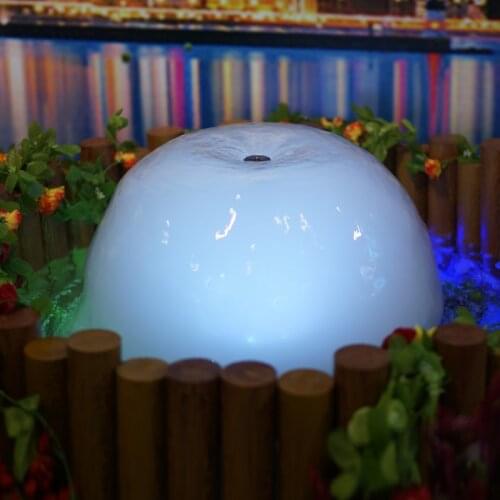 120W Fountain pump, large flow landscape submersible pump, fishpond circulation special atomizing pump and LED lamp