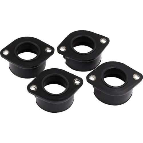 4Pcs Motorcycle Parts Carburetor Interface For Kawasaki KZ1000 Eddie J1 J2 J3 A1 A2 A3 KZ1100 LTD Spectre ZX1100 ZN1100 GPZ1100