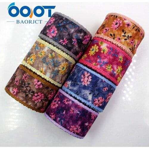 35MM 10 yards lace hollow flowers ribbon,DIY handmade Hair accessories Material wedding gift wrap,party decoration 171223