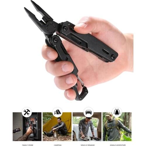 Camping Multitool Plier 14-In-1 Multitools Folding Plier Multipurpose Outdoor Survival Portable Multi Tool Set Camping Equipment