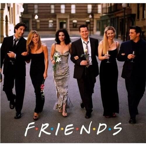 5D Diy Diamond Painting Friends TV Show Full Drill Diamond Embroidery Cross Stitch Kits Mosaic Decor Needlework Gift