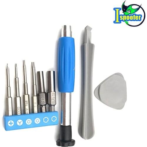 Screwdriver Set 9+n1 Repair Tools Kit 3.8 4.5 T6 T8 Cross three wings ferramentas tool for switch GB GBA SP Ne 3DS XL PSP