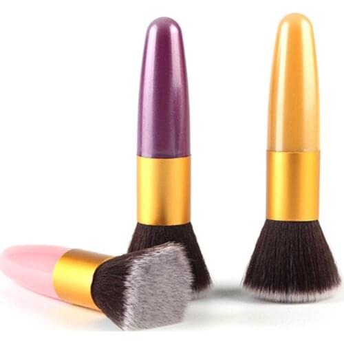 New Portable Powder Face Blush Foundation Brush Makeup Cosmetics Beauty Tool кисти для макияжа