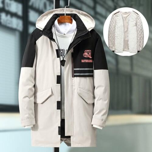7XL 8XL 9XL Winter Men Parka Hat and Liner Detachable Plus Velvet Casual Outwear Waterproof Thicken Warm Outwear Coat