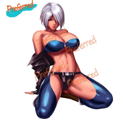 Hot Sexy Anime Female Superhero Removable Colored Stickers Motorcycle Car Sticker Automobile Accessories Decal