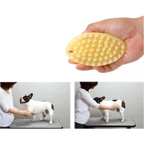 Pet Washer Dog Cat Massage Brush Comb Cleaner Puppy Wash Tools Soft Gentle Silicone Bristles Quickly Cleaing Brush Tools