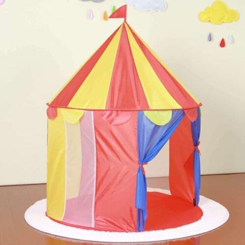 Foldable Colorful Princess Castle Teepee Ball Pool Pit Play Tent Toy Portable Indoor/Outdoor Play Game Houses Toys For Children