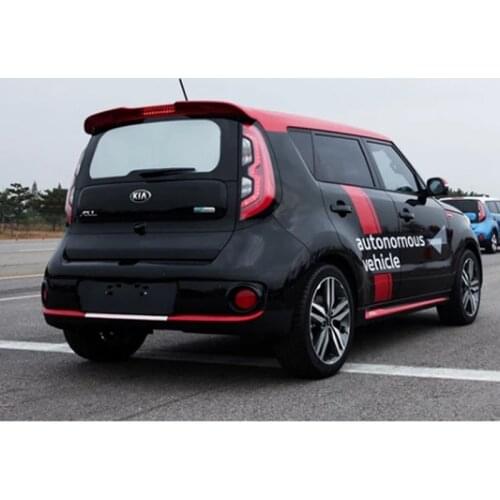 For Kia Soul Roof Spoiler 2013 2014 2015 2016 2017 High Quality ABS Material Car Rear Wing Sport Accessories Body Kit