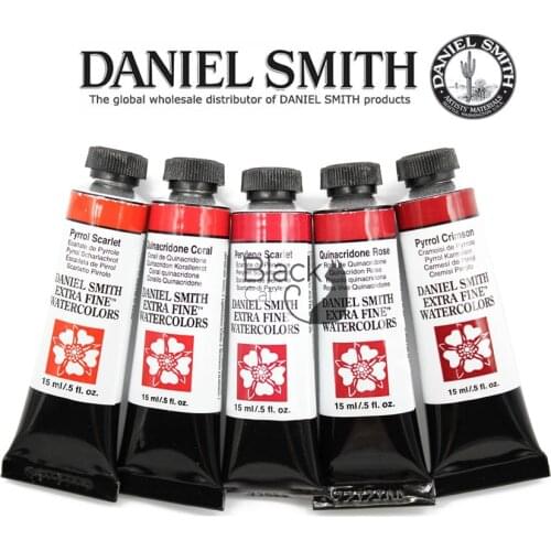USA Original Daniel Smith Master Watercolor Paint Regular Color 15ml Red Art Water Color Paint Gouache Acuarelas Profesionales
