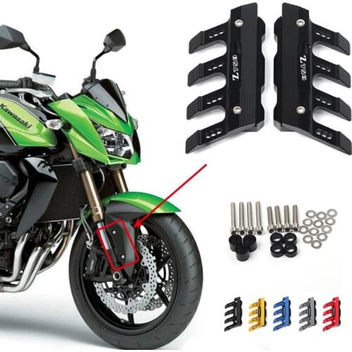 For Kawasaki Z750 Z800 Z900 Z1000 Z1000SX Universal Motorcycle Guard Accessories Front Fender Slider Protector Mudguard Cover