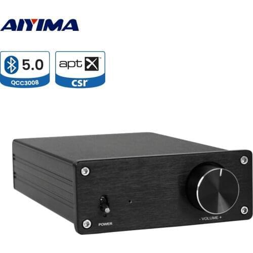 AIYIMA TPA3255 Bluetooth 5.0 Amplifier Bluetooth QCC3008 APTX Amplificador 325Wx2 Class D Hifi Power Sound DIY Home Theater