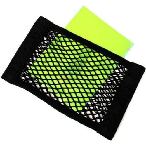 Car Trunk Box Storage Bag Mesh Net Bag Cargo Netting Car Styling Luggage Holder Pocket Sticker Trunk Organizer Dropshipping