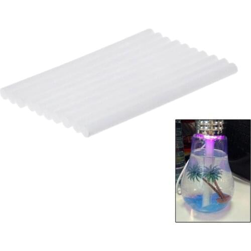 10 Pcs 8mm*130mm Humidifiers Filters Cotton Sticks Swab for USB Air Ultrasonic Humidifier Aroma Diffuser Replace Parts