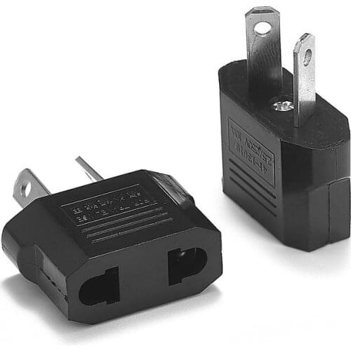 1000pcs US EU To AU Plug Adapter Australia AU Travel Adapter Electric Plug Power Charger Socket AC Converter Outlet
