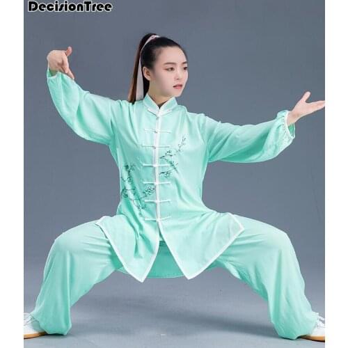 2021 tai wushu shaolin clothing kung fu wing chun uniform shaolin martial arts suit men wing chun suit comfortable yoga set