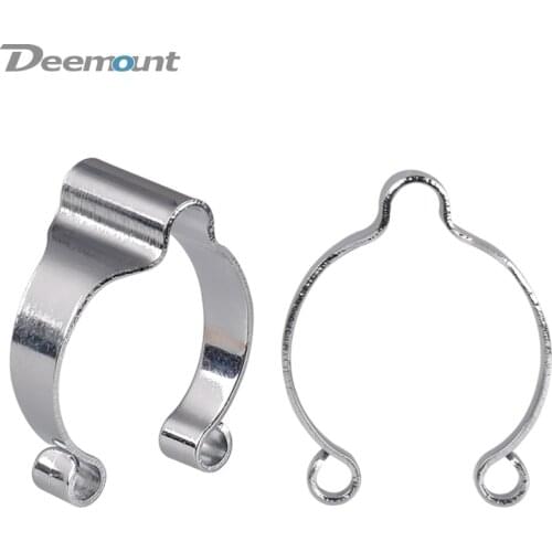 Deemount Fixed Gear Road Bicycle Frame Cable Clamp Line Entry U-shape Steel Harness Clasp Collar Fits 25.4/28.6/29.7/31.8mm Tube