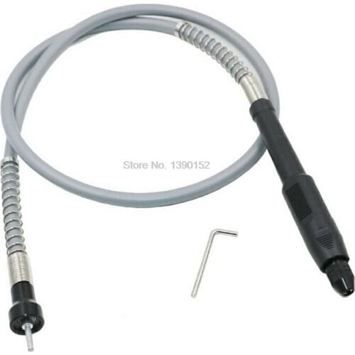By dhl 20pcs Universal 895mm Flexible Flex Shaft with Keyless Chuck 1/8"(3.175mm) Connector Fit all Electric Grinder Rotary Tool