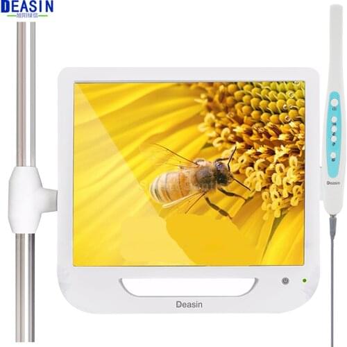 Good Quality 17 Inch Monitor USB / Wifi Intraoral Endoscope Endoscope Camera 6 Led Camera Dental Camera Dental Light Dentist