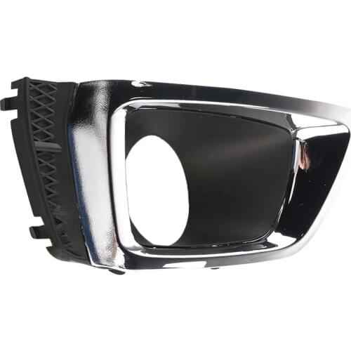 Car Right Fog Light Lamp Cover Bezel w/ Chrome Trim Bezel Plastic 57731SG080 fit for Subaru Forester 2.0XT 2014 2015