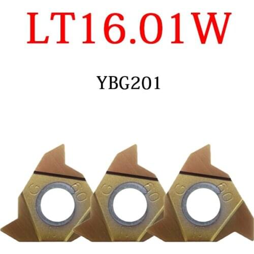 LT16.01W LT16.01W-1.25GM LT16.01W-1.50GM LT16.01W-G60P YBG201 Carbide Inserts Efficient Turning Tool Thread Lathe Cutter Machine