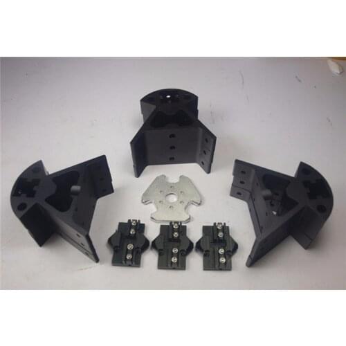 Reprap Delta Kossel all metal effector+carriage+ Bottom vertex+Top vertex+End kit for DIY 3D printer