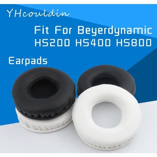 YHcouldin Earpads For Beyerdynamic HS200 HS400 HS800 Headphone Accessaries Replacement Leather