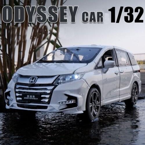 1:32 MPV HONDA New Odyssey Alloy Car Model Car Diecasts & Toy Vehicles Sound Miniature Simulation Collection Kids Gifts