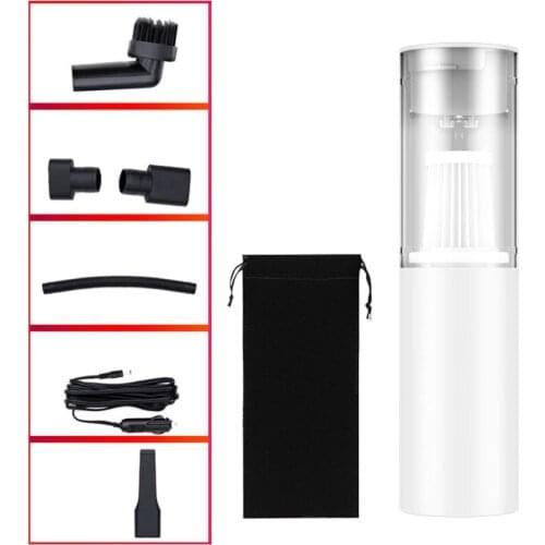 Portable Handheld Auto Mini Duster 12V 120W Powerful Car Vacuum Cleaner Wet Dry Dual Use Dropship