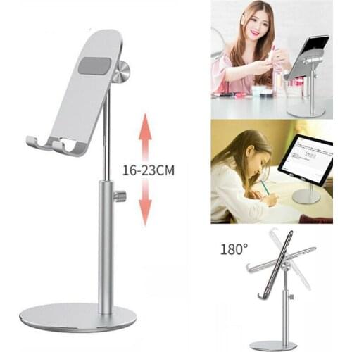 Adjustable Non-slip Desktop Kickstand Tablet Stand Phone Holder for Tablet iPad iPhone Samsung LG Huawei Xiaomi Android Phones