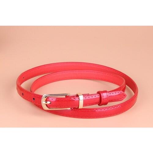 All-Match Thin Womens Belts Spring Summer Fashion Dresses With Decorative Trousers Trendy Candy-Colored Pin Buckle Belt New2021