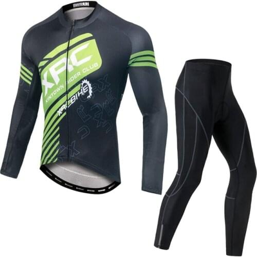 YOCENE Long-Sleeved Slim-Fit S Breathable Tour Mountain Bike Cycling Suit