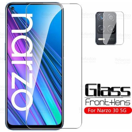 Camera Tempered Glass For Oppo Realme Narzo 30 5G Protective Glass Realmi Relme Ralme Narzo30 Screen Protector Cover Phone Film