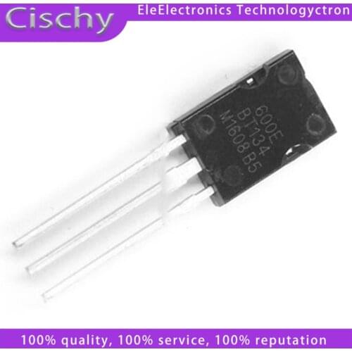 10pcs BT134-600E BT134 BT134-600 600V 4A Triacs RAIL TRIAC SOT-82