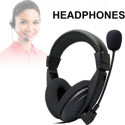 3.5MM G750 Headset Lightweight Comfortable Headphone with Flexible Microphone Universal for Computers Laptops PC