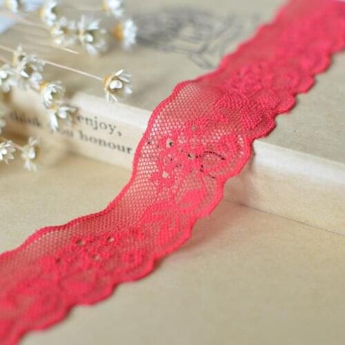 30Yards 2.8cm Wholesale Fabric Trims New Polyester Charming Lace Ribbon DIY Craft Boutique Lace Trim For Garment Accessories