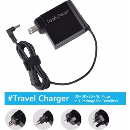 19V 3.42A 65W Power Adapter Travel Charger For ASUS Zenbook UX21A UX31A UX32 UX32A UX32A-DB31 UX32A-DB51 UX32VD US+UK+EU+AU Plug