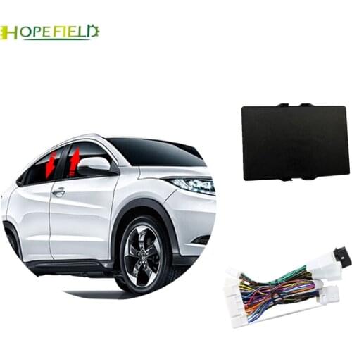 Car Master Window Automatic Lifting Closer Remote One-Button Four-Window Lift Pause Unit For Honda XR-V City 2015 Fit 2014