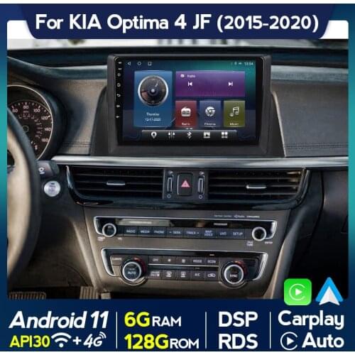 Android 11 6G+128G DSP RDS Car Radio For Kia Optima 4 JF K5 2015 - 2020 GPS Navigation Multimedia Video Player WIFI Carplay Auto